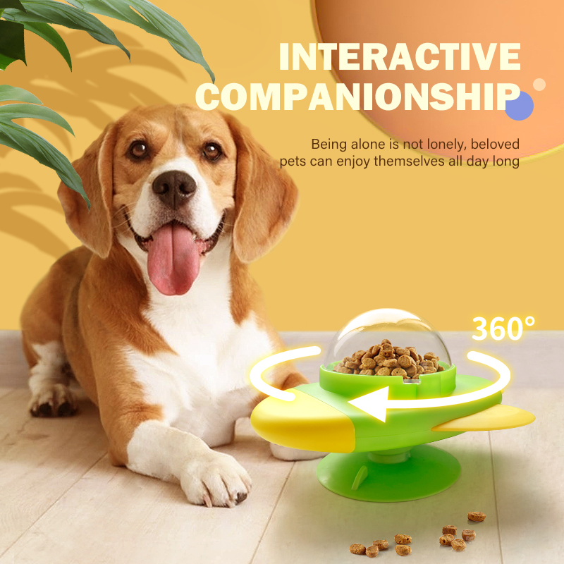 Dog Treat Puzzle Toy - Jouet Puzzle Rotatif en Forme de