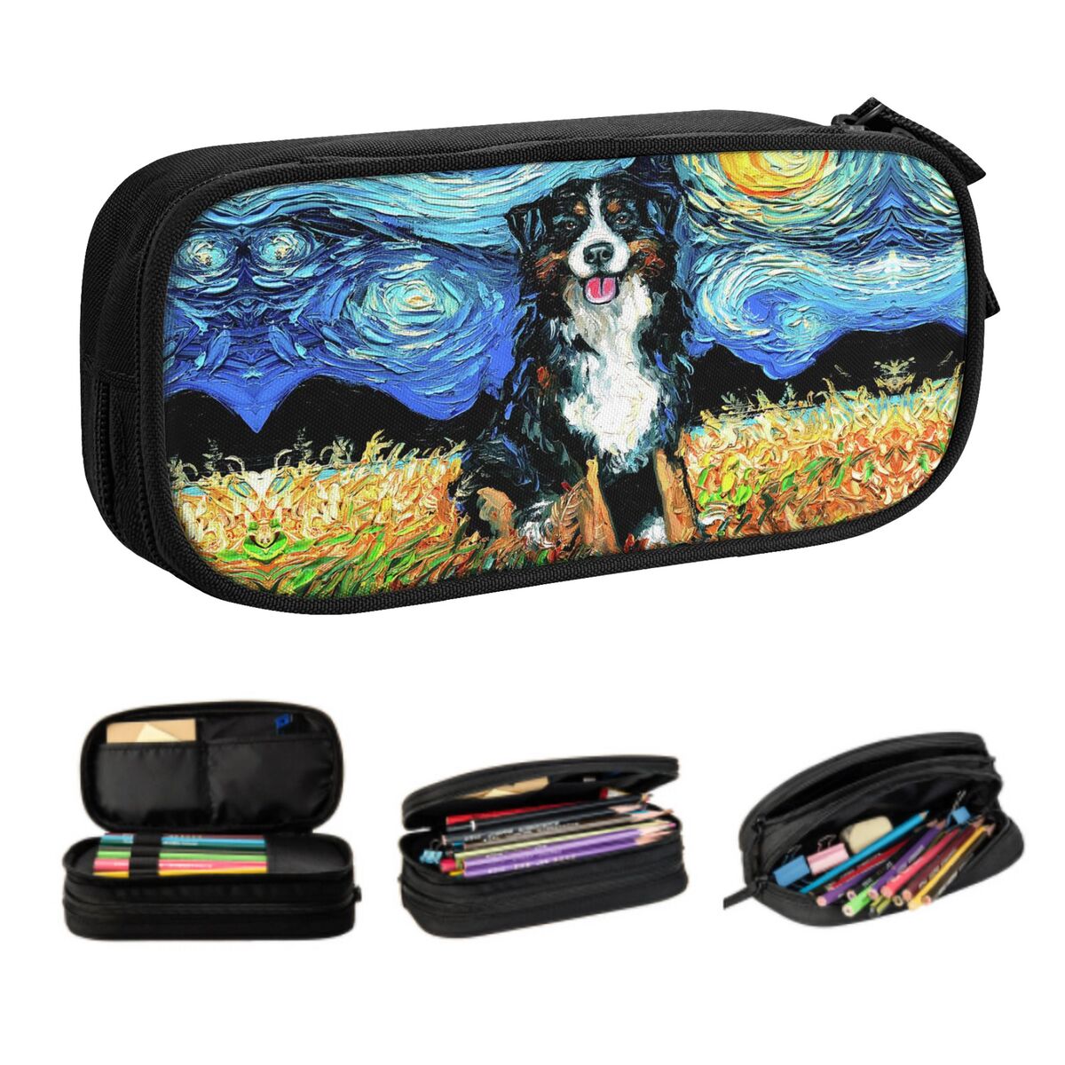 Pet X Supplies & Tack Grooming - Étuis à crayons personnalisés pour chien