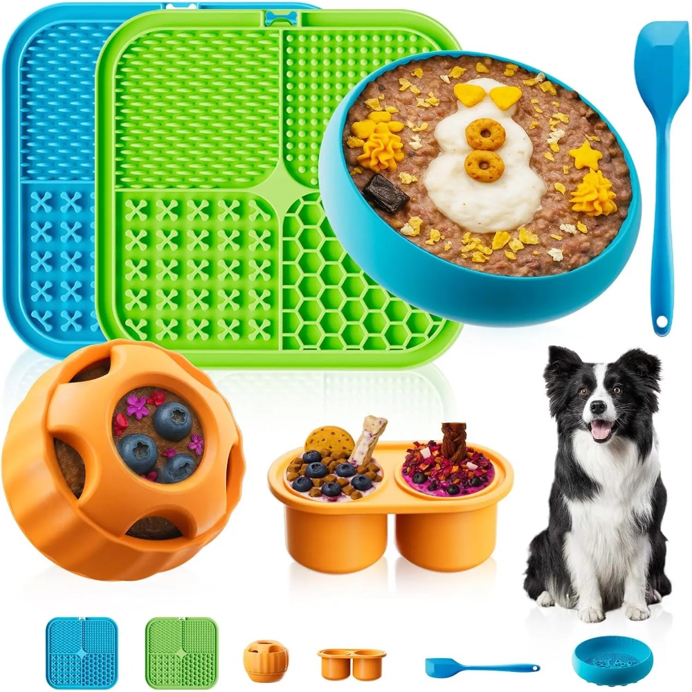Dog Treat Puzzle Toy - Jouets d'enrichissement pour chiens, lot de