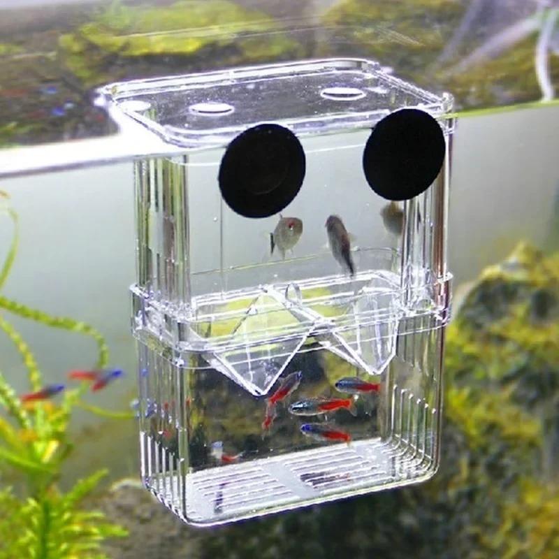 Pet Supplies Fish - Boîte d'isolation transparente pour Aquarium de