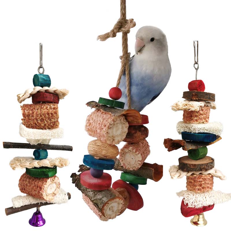 Pet Supplies Login - Jouet à mâcher pour oiseaux et