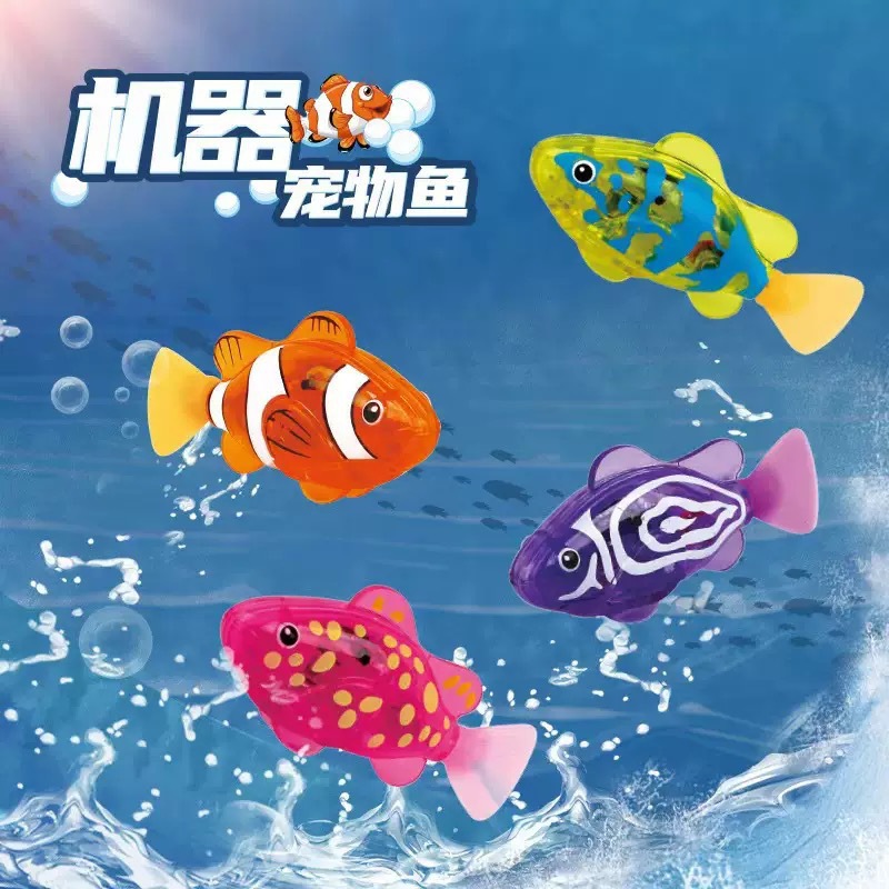 Pet Supplies Fish - Jouet de bain électrique poisson réaliste