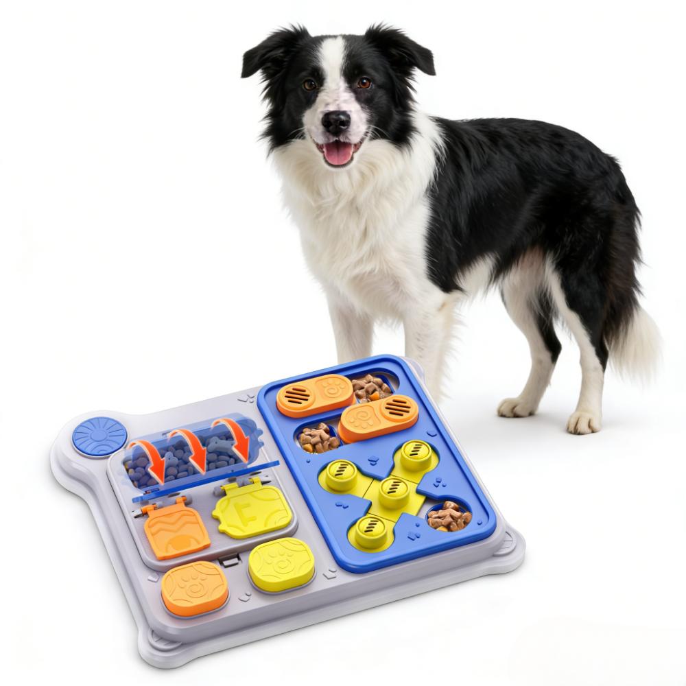 Dog Treat Puzzle Toy - Jouet de puzzle pour chien et
