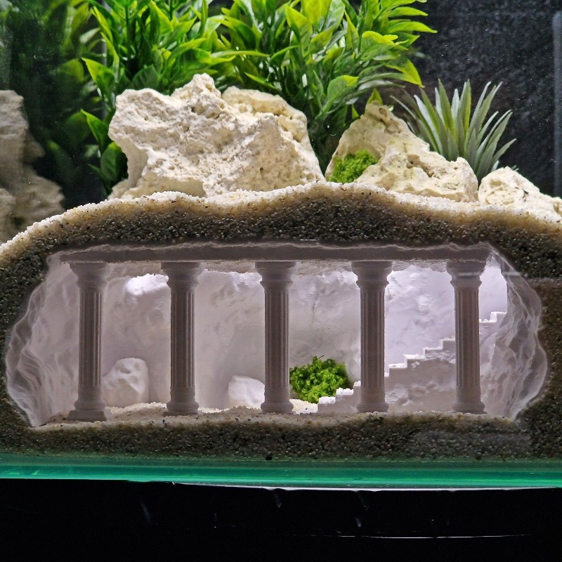 Pet Supplies Fish - Décoration aquatique pour aquarium, Colonne romaine