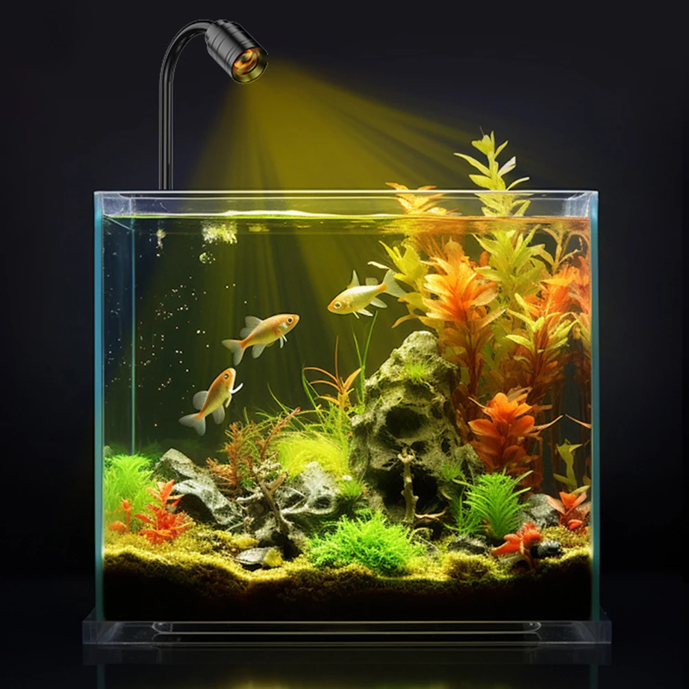 Pet Supplies Brighton - 5V USB Clip sur éclairage d'aquarium