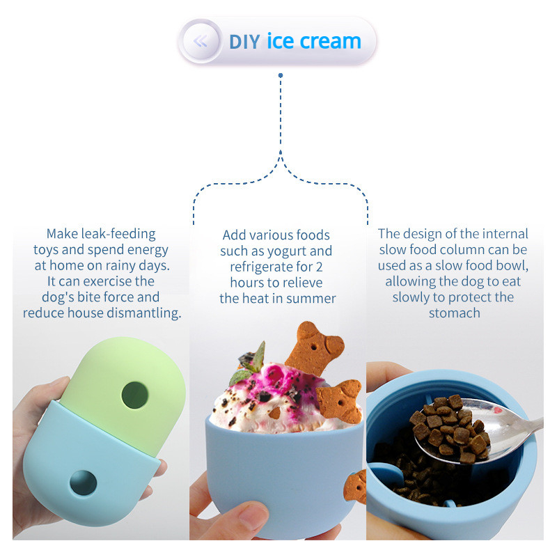 Jouet pour chien en silicone c - Dog Treat Puzzle Toy avis et prix