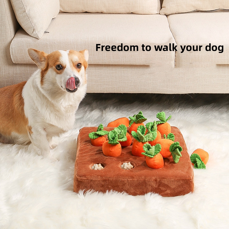 Jouet en peluche carotte pour  - Dog Treat Puzzle Toy avis et prix